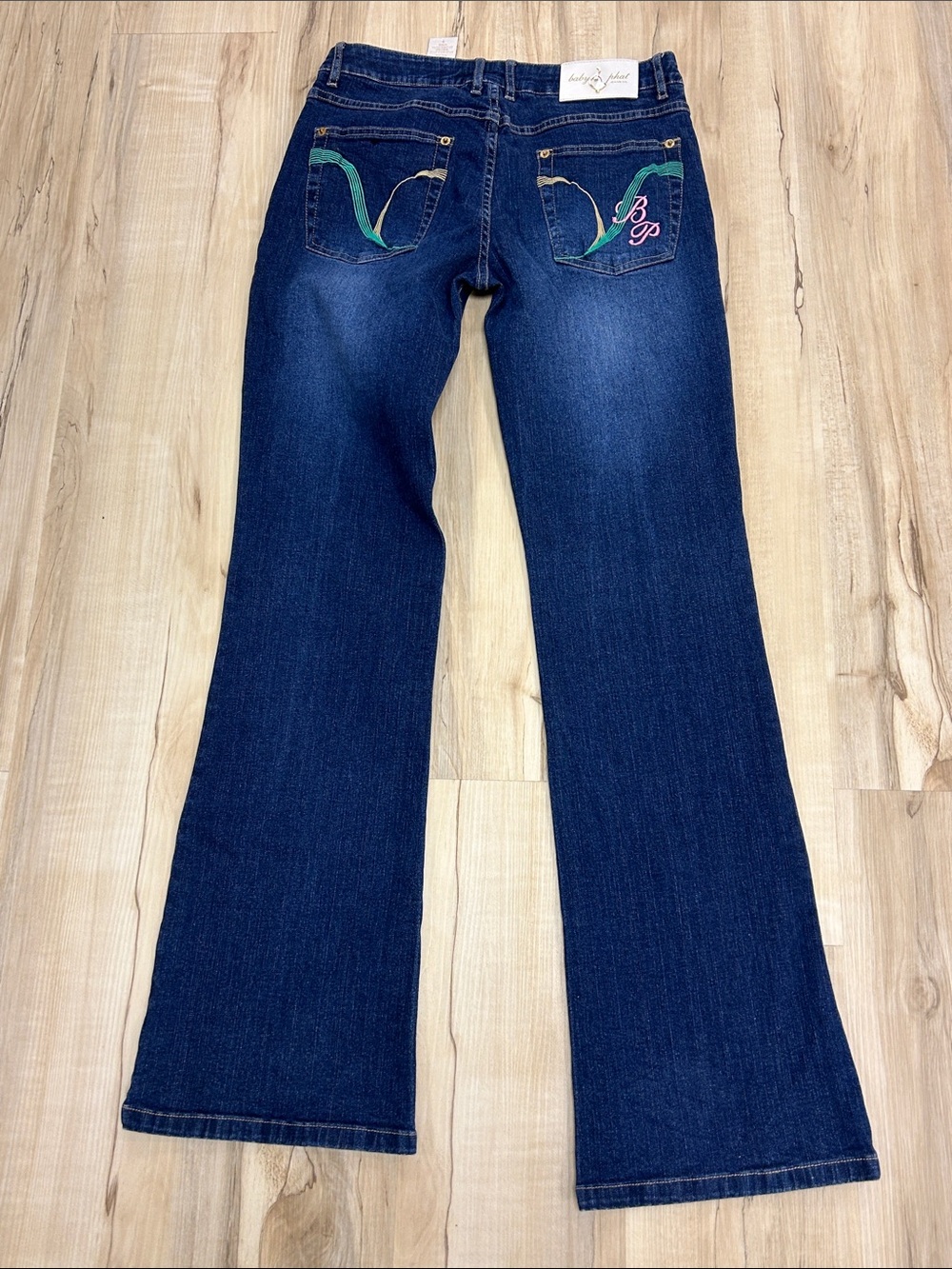 Baby Phat Dark Blue Flare Jeans image 6